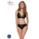 Трусики з широкою гумкою і мереживом Passion PS001 PANTIES black, size XL