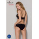 Трусики з широкою гумкою і мереживом Passion PS001 PANTIES black, size XL