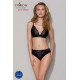 Трусики з широкою гумкою і мереживом Passion PS001 PANTIES black, size XL