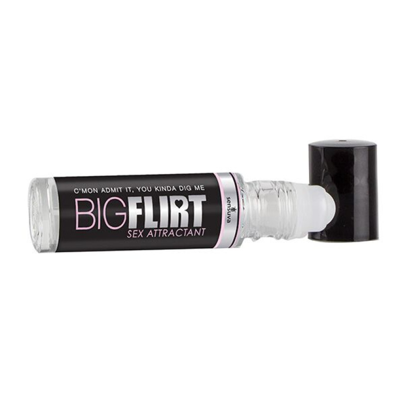 Феромони унісекс Sensuva Big Flirt Sex Attractant 0.34oz Roll-On Tube (10 мл)