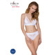 Трусики з широкою гумкою і мереживом Passion PS001 PANTIES white, size M