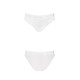 Трусики з широкою гумкою і мереживом Passion PS001 PANTIES white, size M