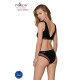 Трусики з прозорою вставкою Passion PS002 PANTIES black, size M