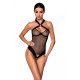 Сітчастий боді з халтером Amanda Body black L/XL - Passion