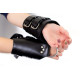 Манжети для підвісу за руки Kinky Hand Cuffs For Suspension з натуральної шкіри, колір чорний