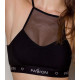 Спортивний топ з прозорою вставкою Passion PS006 TOP black, size XL