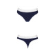 Спортивні трусики-стрінги Passion PS007 PANTIES navy blue, size M