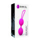 Вагінальні кульки Dorcel Dual Balls Magenta, діаметр 3,6см, вага 55гр