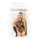 Боді з геометричним орнаментом Penthouse - Go Hotter Black S/L