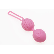 Вагінальні кульки Adrien Lastic Geisha Lastic Balls BIG Pink (L), діаметр 4 см, вага 90 гр