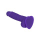 Реалистичный фаллоимитатор Strap-On-Me SOFT REALISTIC DILDO Violet - Size L