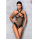 Сітчастий боді з халтером Amanda Body black S/M - Passion