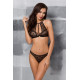 Сексуальний комплект білизни JADE SET black L/XL - Passion Exclusive