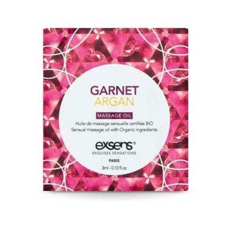 Пробник масажної олії EXSENS Garnet Argan 3мл