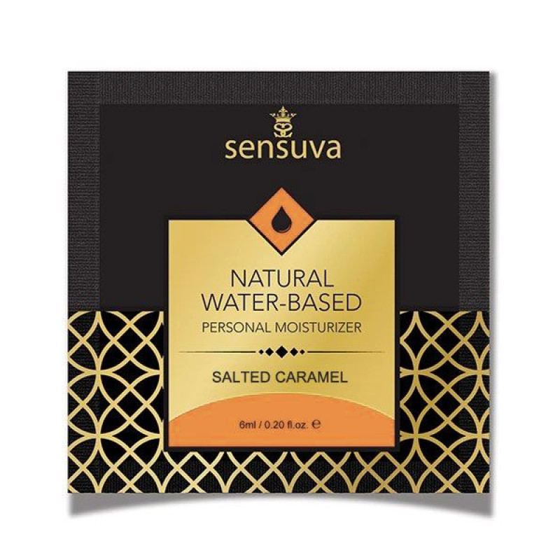 Пробник Sensuva - Natural Water-Based Salted Caramel (6 мл)