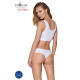 Трусики-бразиліана з бавовни Passion PS005 PANTIES white, size L