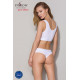 Трусики-бразиліана з бавовни Passion PS005 PANTIES white, size L