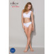 Трусики-бразиліана з бавовни Passion PS005 PANTIES white, size L