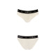 Трусики з широкою гумкою і мереживом Passion PS001 PANTIES ecru, size M