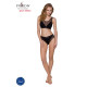 Трусики з прозорою вставкою Passion PS002 PANTIES black, size XL