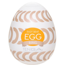 Мастурбатор-яйце Tenga Egg Ring з асиметричним рельєфом