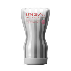 Мастурбатор Tenga Squeeze Tube Cup (м’яка подушечка) GENTLE стискається