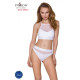 Спортивний топ з прозорою вставкою Passion PS006 TOP white, size M