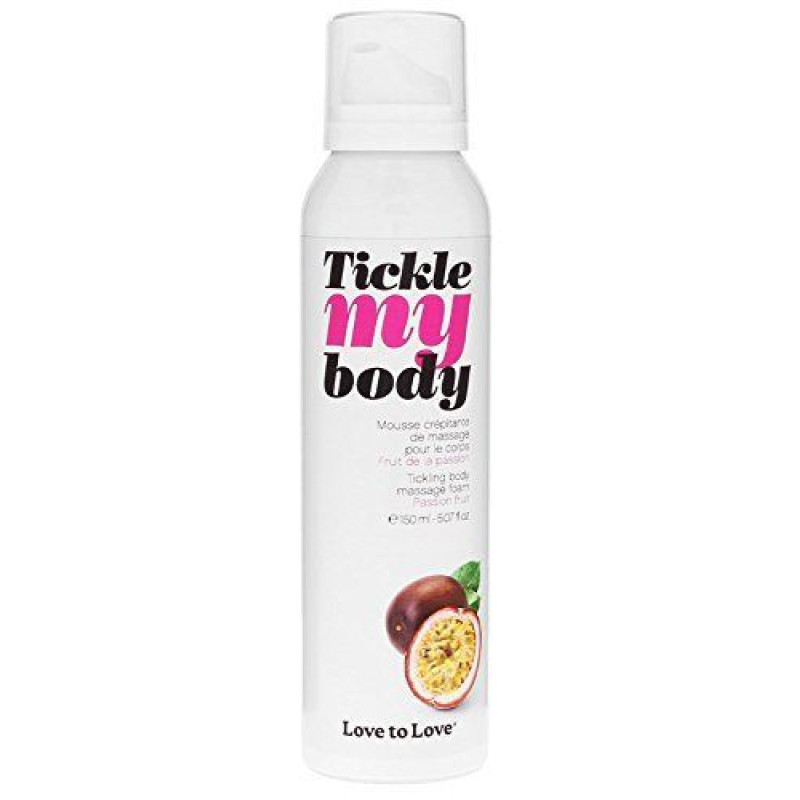 Масажна піна Love To Love TICKLE MY BODY Passion Fruit (150 мл) зволожуюча