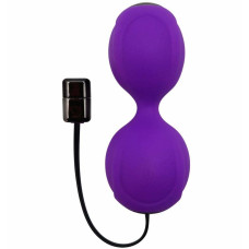 Вагінальні кульки з вібрацією Adrien Lastic Kegel Vibe Purple, діаметр 3,7 см