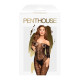 Бодістокінг з довгими рукавами Penthouse - Dreamy Diva Black XL