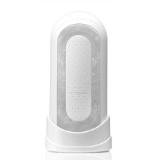 Мастурбатор Tenga Flip Zero White, змінна інтенсивність стимуляції, розкладний