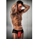 Чоловічі трусики з червоним гульфіком Passion 007 THONG red XXL/XXXL