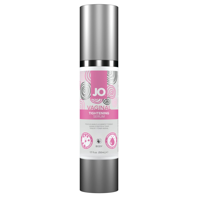 Гель для звуження піхви System JO Vaginal Tightening Serum (50 мл) з охолоджувально-вібрувальним еф.