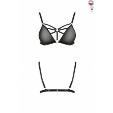 Бюстгальтер-стрепи MEGGY BRA black L/XL - Passion Exclusive