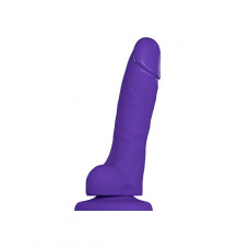 Реалістичний фалоімітатор Strap-On-Me SOFT REALISTIC DILDO Violet - Size S