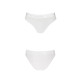 Трусики з прозорою вставкою Passion PS006 PANTIES white, size M