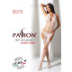 Бодістокінг з імітацією панчох Passion BS079 white