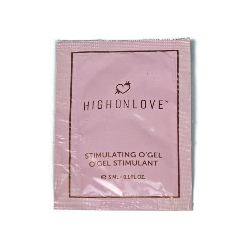 Пробник стимулюючого гелю-вібратора HighOnLove Stimulating Gel O Gel (3 мл)