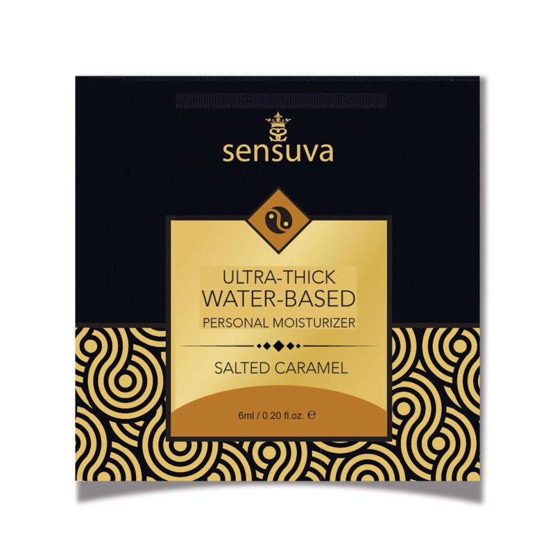 Пробник Sensuva - Ultra–Thick Water-Based Salted Caramel (6 мл)