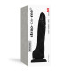 Реалістичний фалоімітатор Strap-On-Me SOFT REALISTIC DILDO Black - Size M