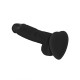 Реалістичний фалоімітатор Strap-On-Me SOFT REALISTIC DILDO Black - Size M