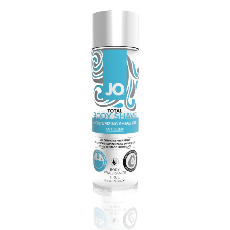 Гель для гоління System JO TOTAL BODY — Anti-bump Intimate Shaving Gel (240 мл) зволожувальний