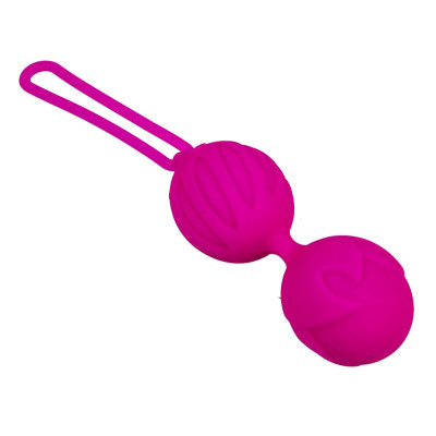 Вагінальні кульки Adrien Lastic Geisha Lastic Balls Mini Magenta (S), діаметр 3,4 см, вага 85 г