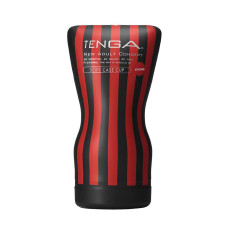 Мастурбатор Tenga Squeeze Tube Cup (м’яка подушечка) STRONG стискається