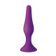 Анальна пробка з присоскою MAI Attraction Toys №35 Purple, довжина 15,5 см, діаметр 3,8см