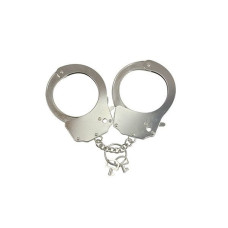 Наручники металеві Adrien Lastic Handcuffs Metallic (поліцейські)