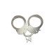 Наручники металеві Adrien Lastic Handcuffs Metallic (поліцейські)