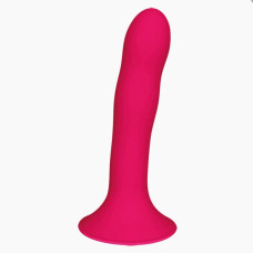 Дилдо з присоскою Adrien Lastic Hitsens 4 Pink, відмінно для страпона, діаметр 3,7см, довжина 17,8см