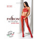 Відкритий бодістокінг Passion BS080 red