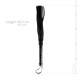 Батіг-флогер Whipped - Beat It Flogger - Black, екошкіра